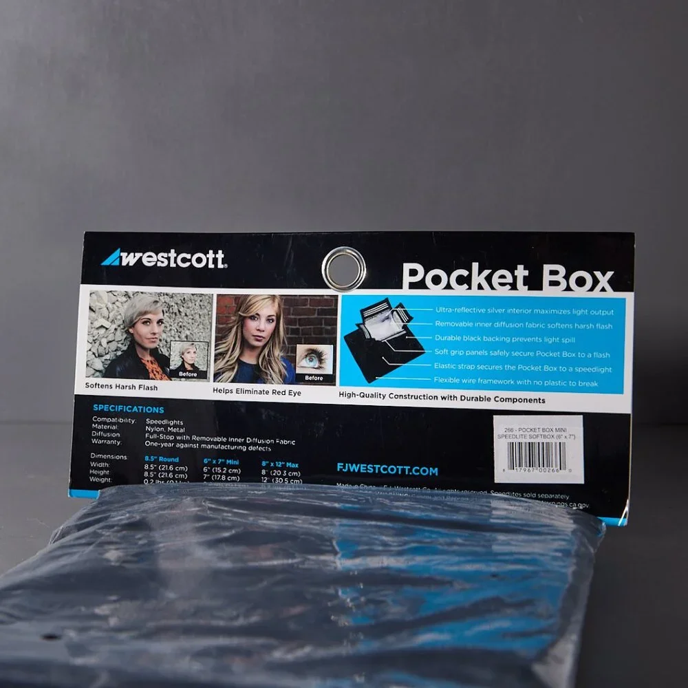 Westcott Pocket Box 6x7 Rectangle | Photography Speedlight Diffusion